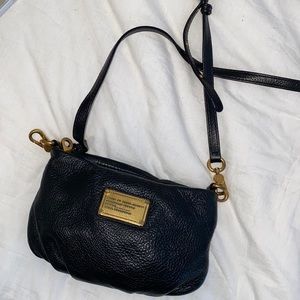 Marc By Marc Jacobs Mini Black Leather Crossbody